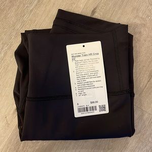 Wunder Train Lululemon Crop 23 HR